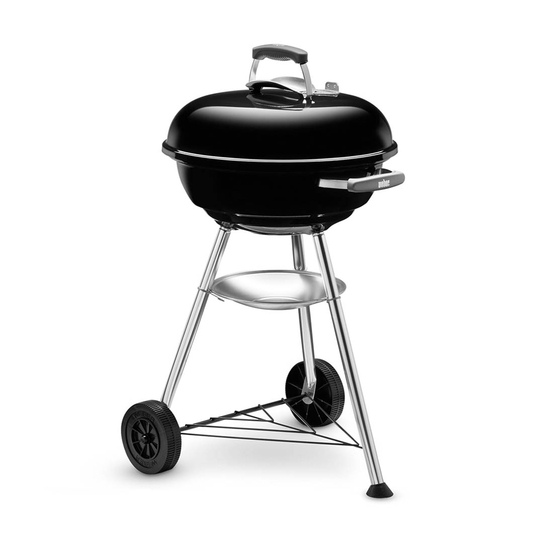 Barbecue à charbon KETTLE CHARCOAL GRILL acier émaillé noir - D.47 cm