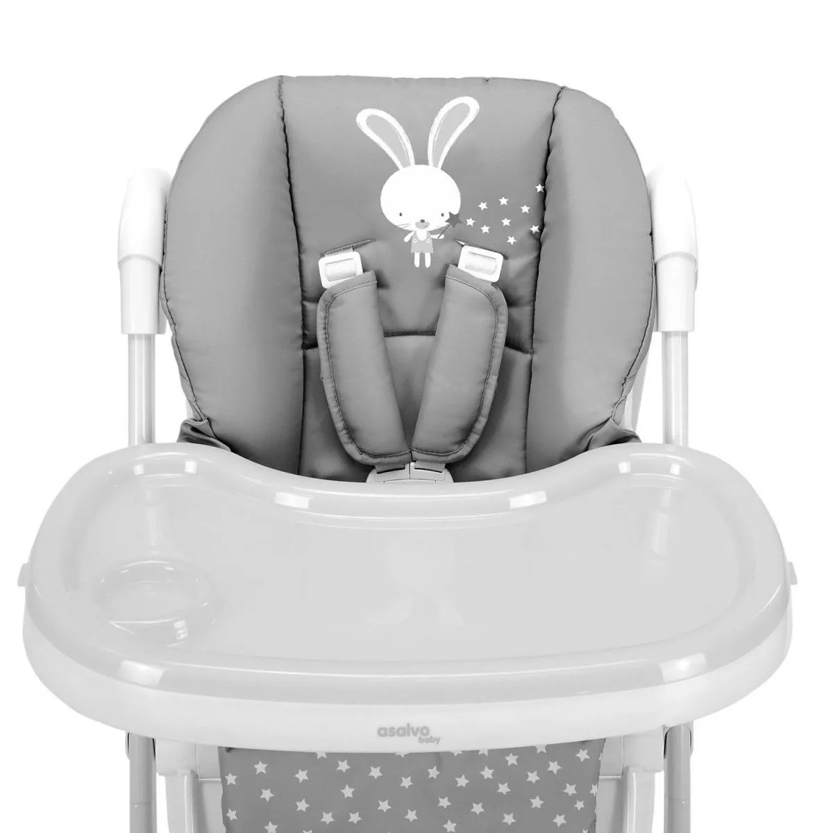 Asalvo Chaise haute Baby Rabbit - Gris