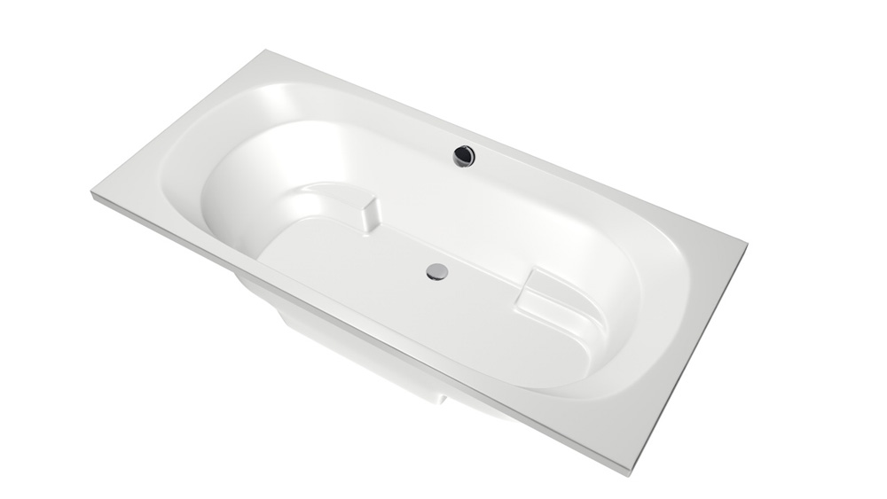 Xenz Kanaga ligbad 190x90x50cm Wit