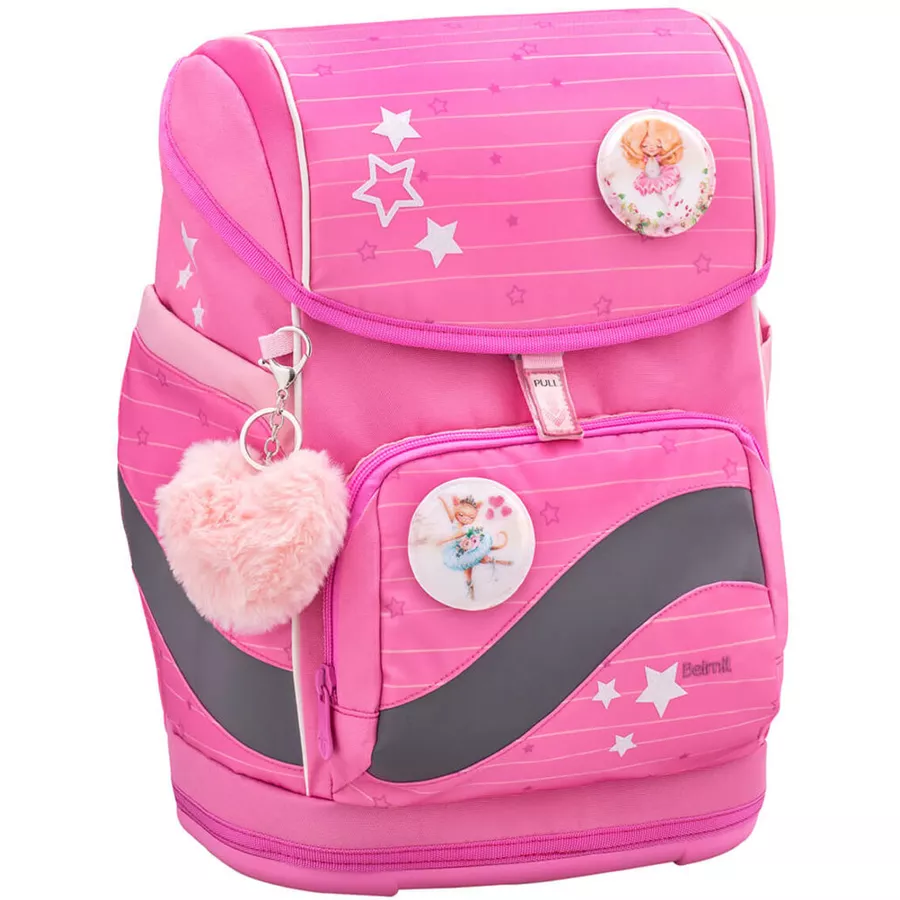 Belmil Schulranzen Premium Smarty Plus Set 5-teilig Candy