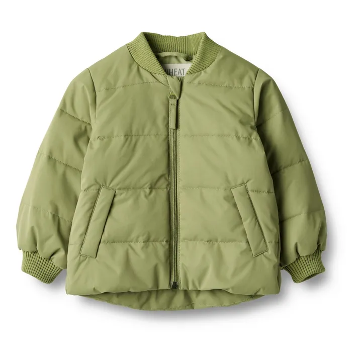 Wheat Veste Matelassée Malo Fibres Recyclées Bébé | Vert