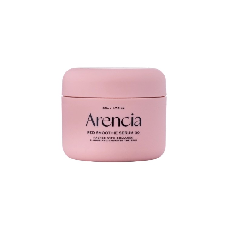 Arencia Fresh Red Smoothie Serum 30 Revitalisierendes Gesichtsserum mit Kollagen 50 g