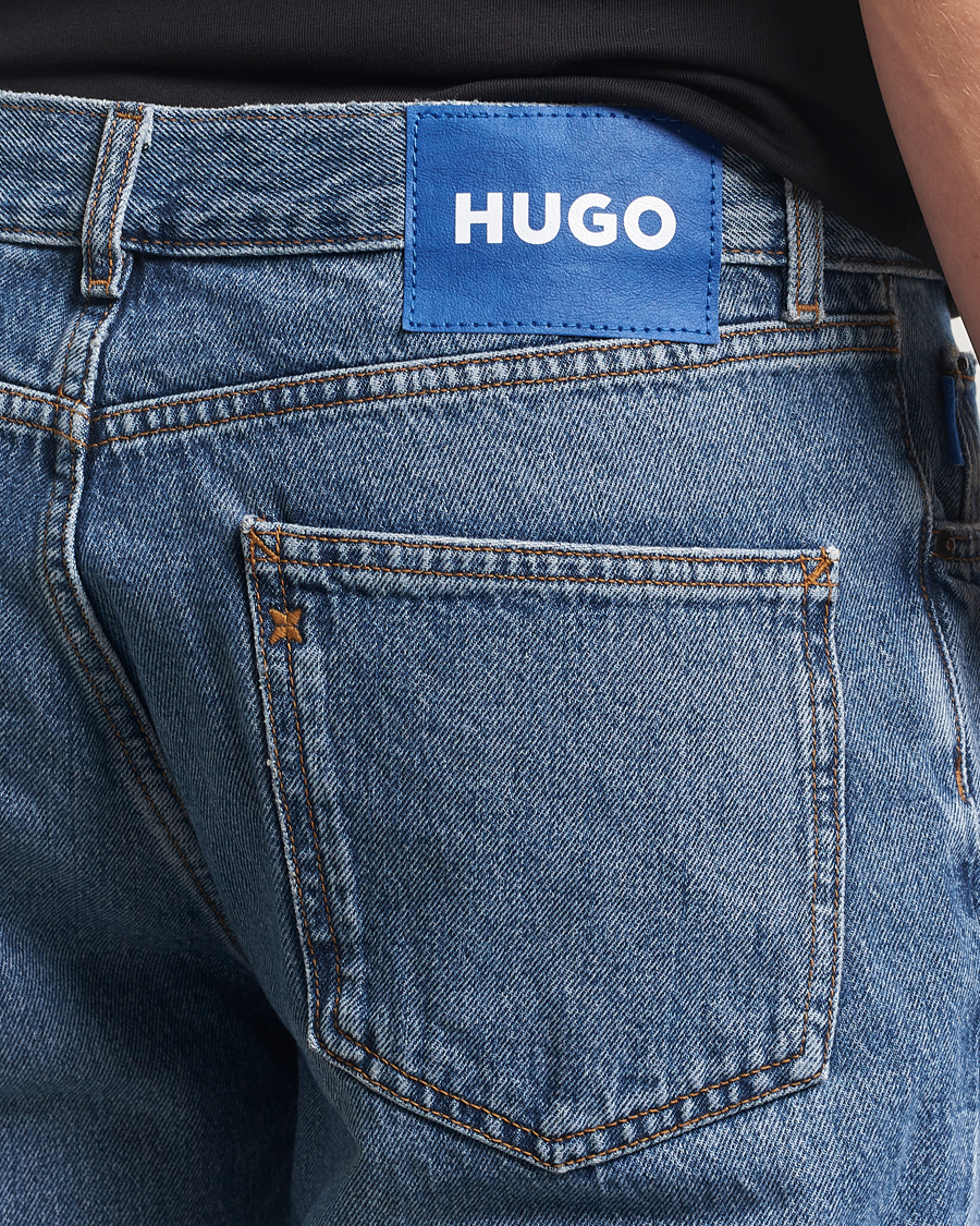 HUGO Jonah Straight Fit Jeans Medium Blue
