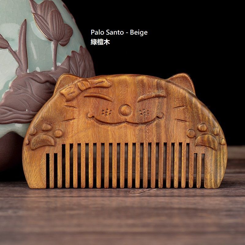 Vaje - Kattenhouten haarkam