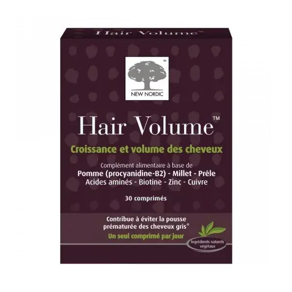 New Nordic Cheveux Hair Volume 30 comprimés