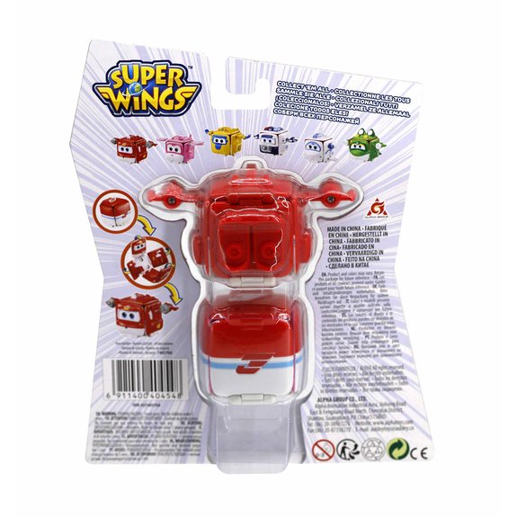 Super Wings - Figurine FLIP SURPRISE Jett & Dizzy