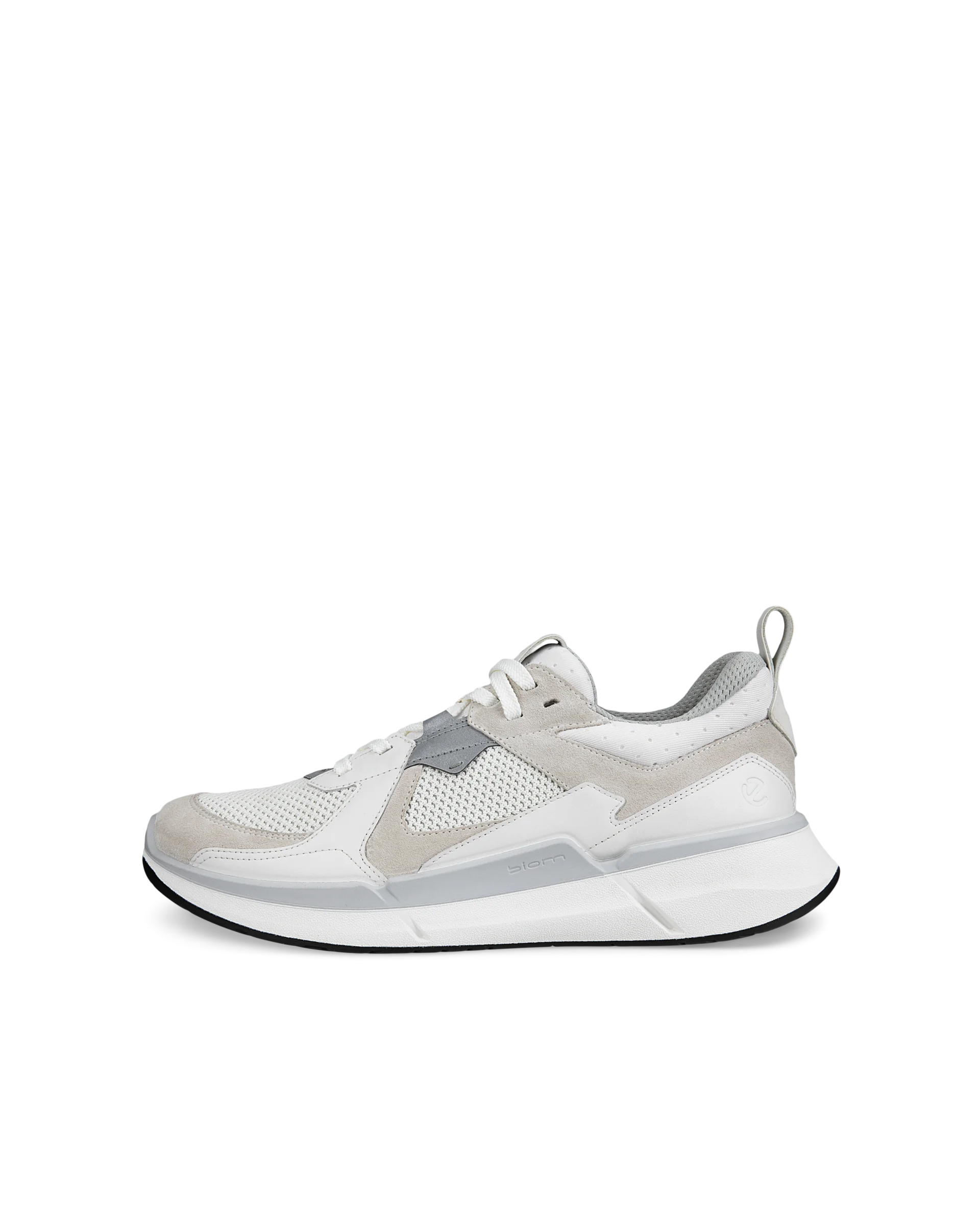 ECCO BIOM 2.2 M Herren Sneaker aus Veloursleder Weiß