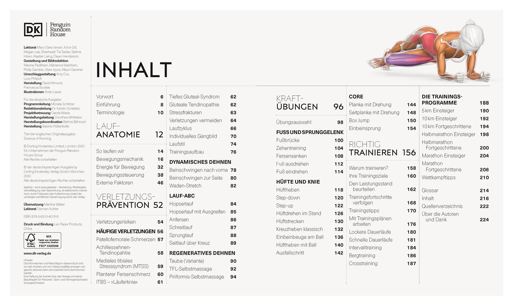 Lauftraining - Die Anatomie verstehen