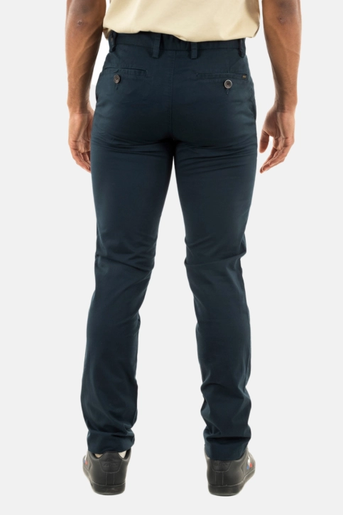 Pantalons superdry slim tapered stretch chino 98t eclipse navy