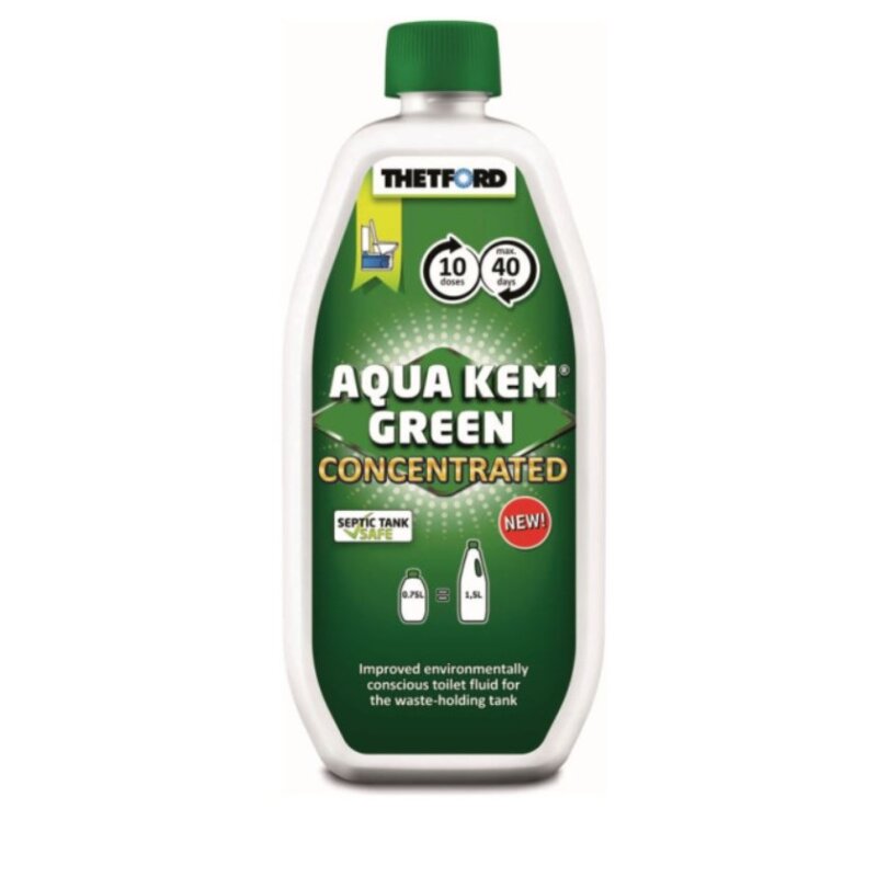 Thetford Aqua Kem Green Konzentrat 0,75 L - ENG-GER-POL