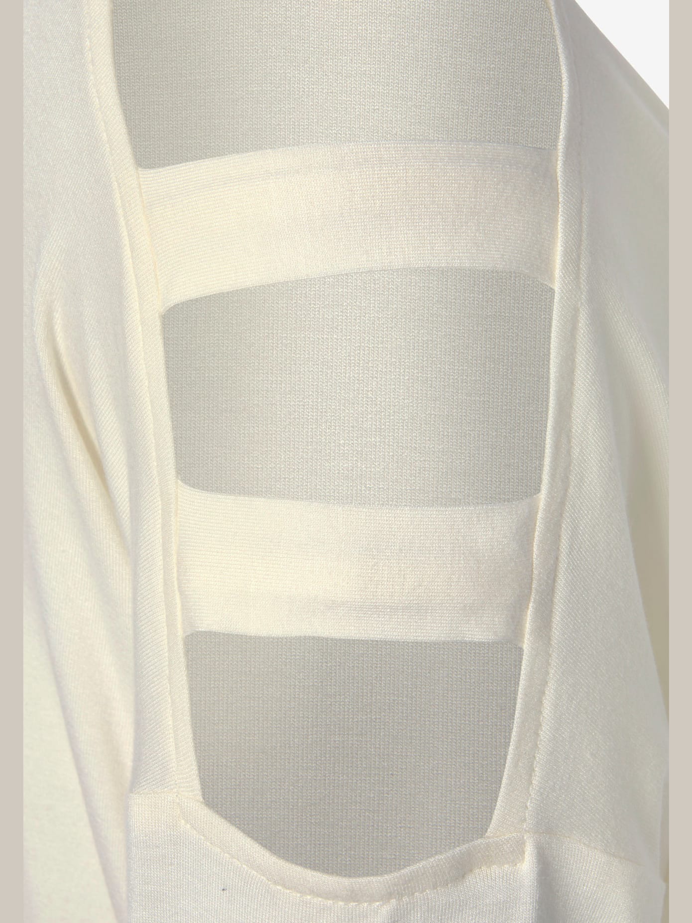 T-shirt à manches 3/4 t-shirt à manches longues avec encolure en v