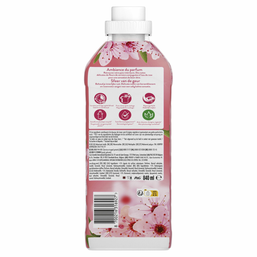 Lenor Wasverzachter Kersenbloesem 40 Wasbeurten840 ml