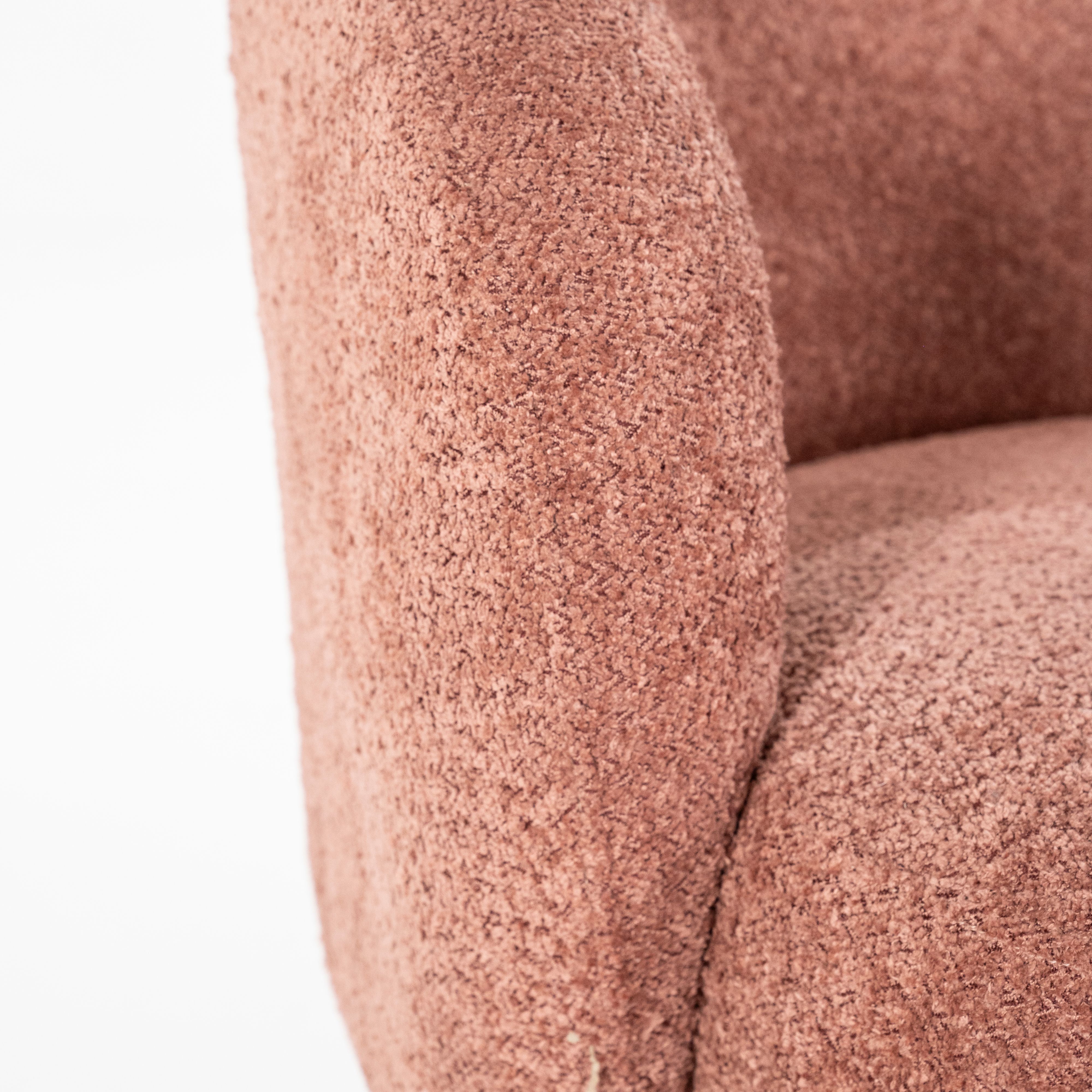 Fauteuil - terracotta | 230177 Balou B81 x D78 x H77 cm