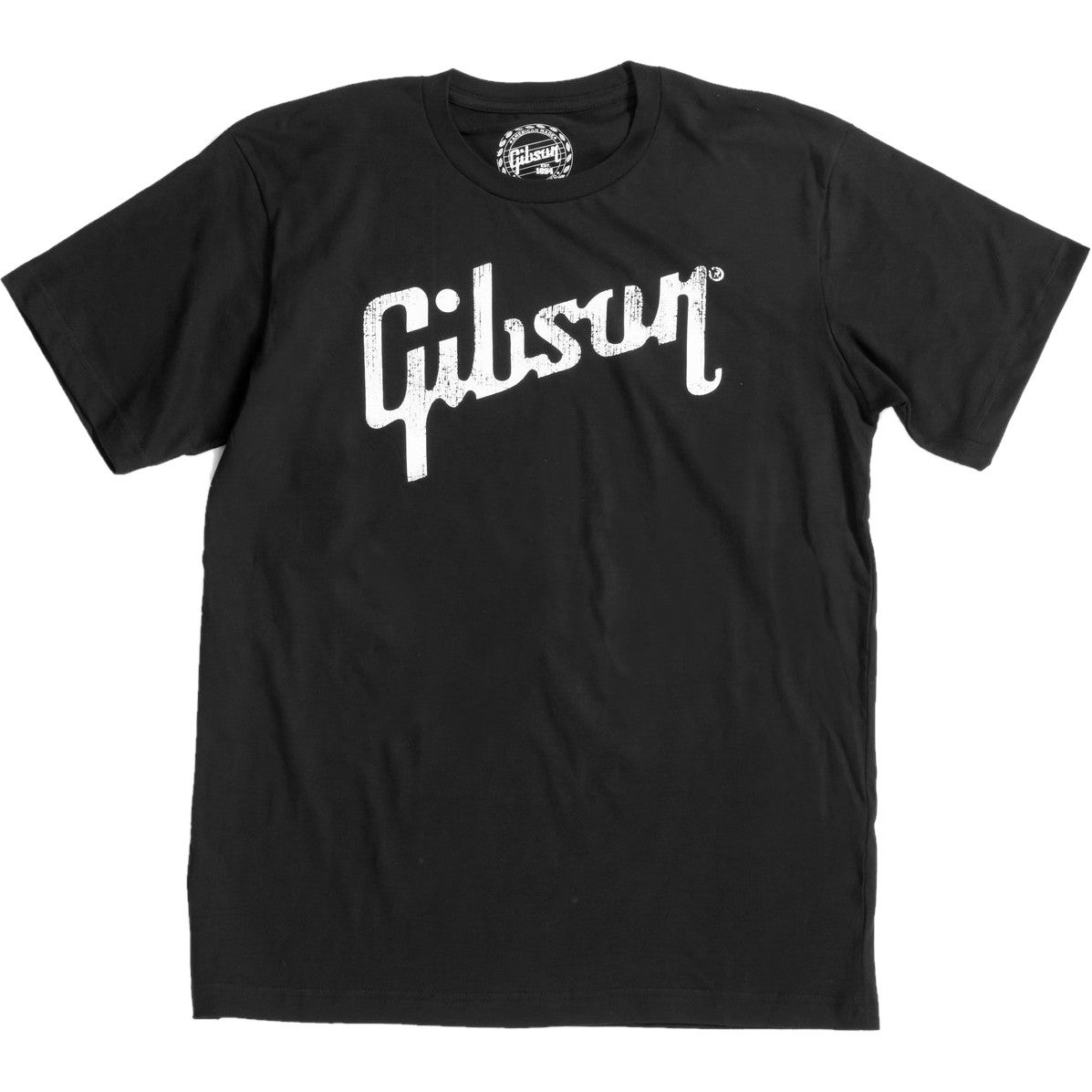 Gibson GA-BLKTLG logo shirt large
