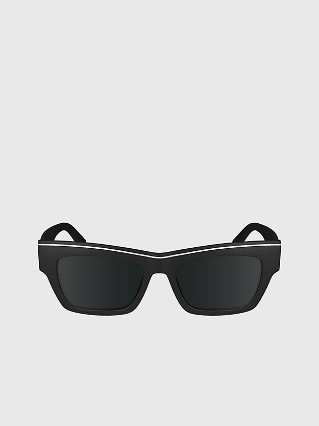 Óculos de Sol Retangulares Modificados CKJ24602S