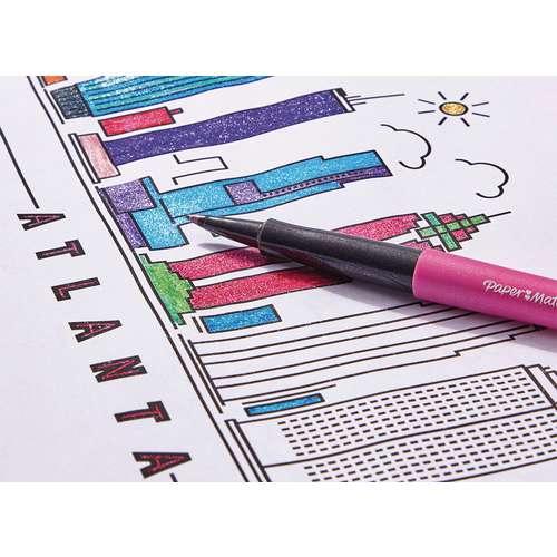 Paper:Mate Faserschreiber Flair Metallic 6er-Set