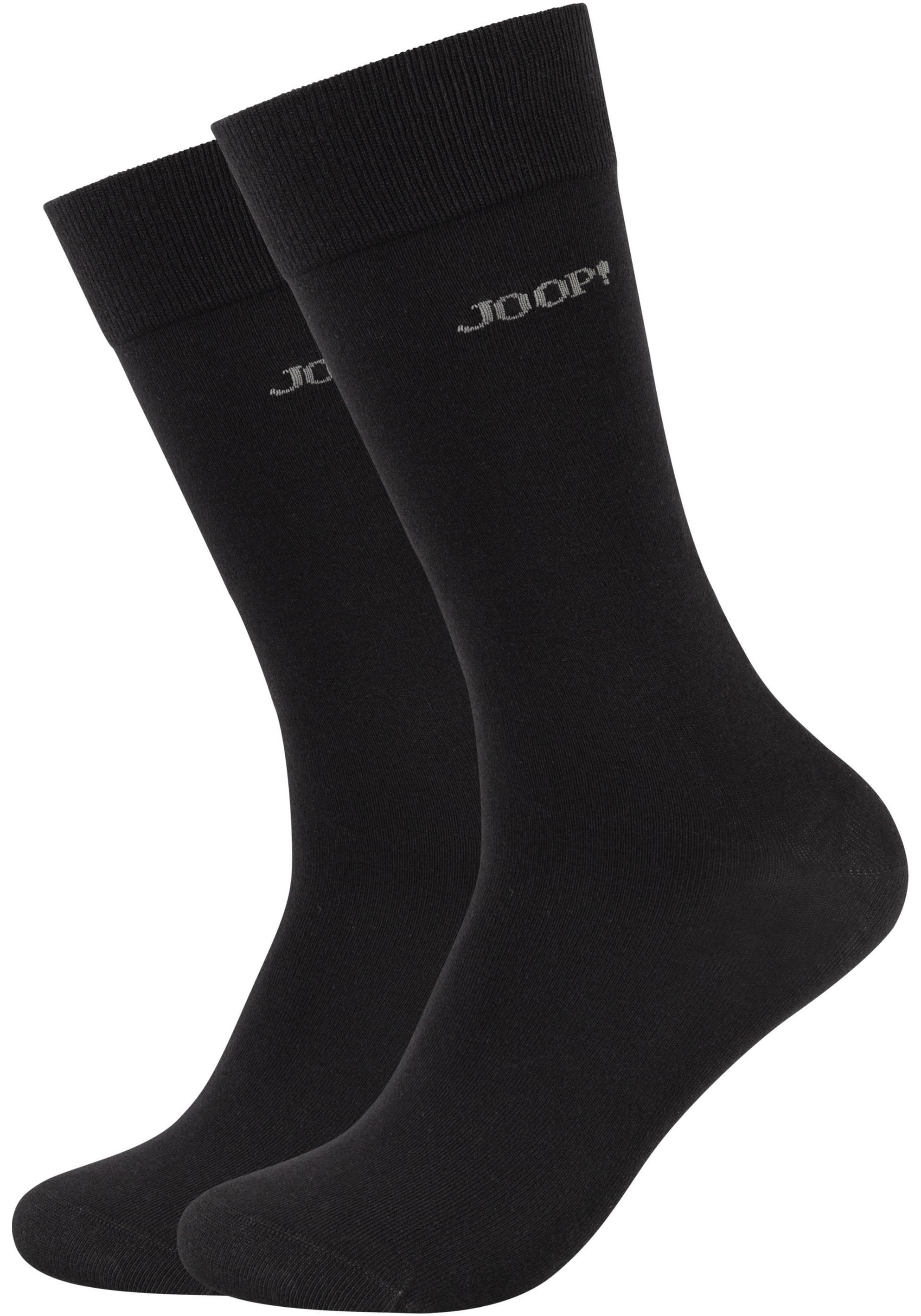 JOOP! Socken »premium essentials« 4 Paar,  Premium Essentials, verstärkte Ferse, haltbare Spitze