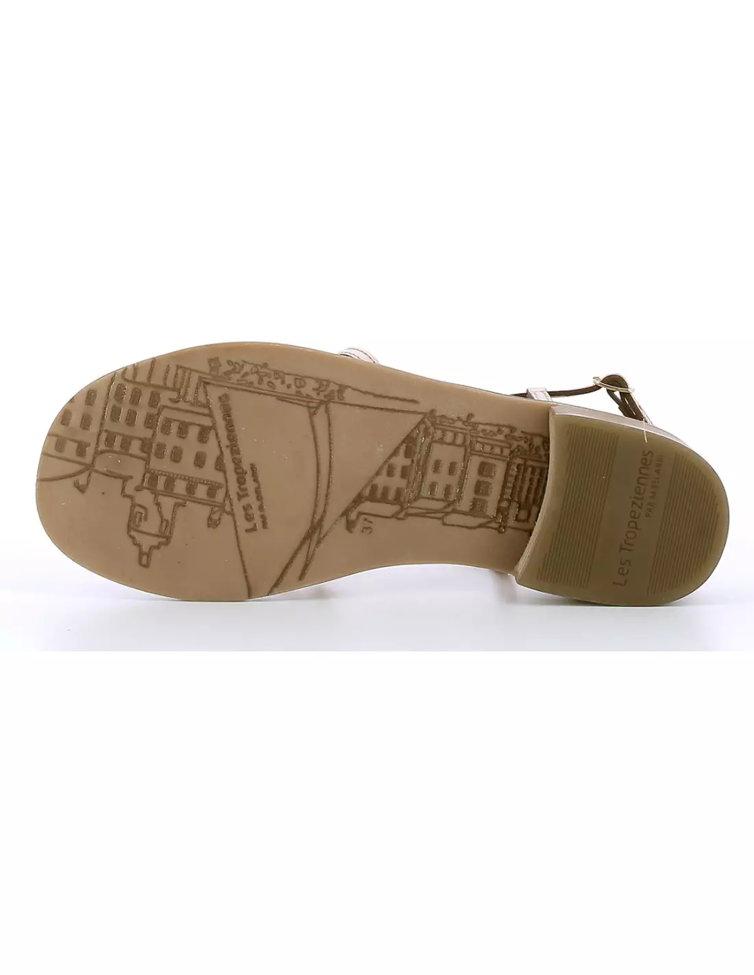 LES TROPEZIENNES HARRYNA - Sandales & nu-pieds OR