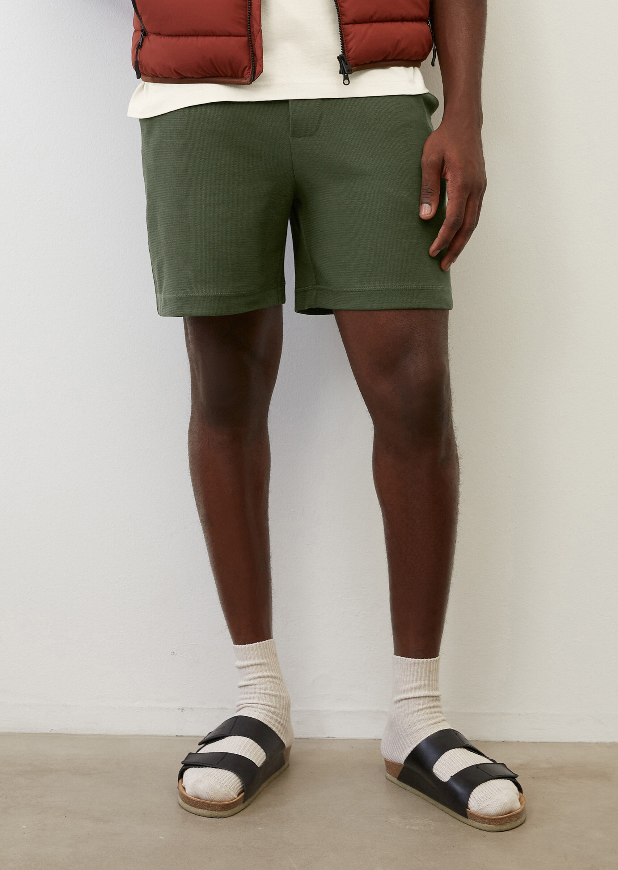 Sweatshorts aus reiner Bio-Baumwolle