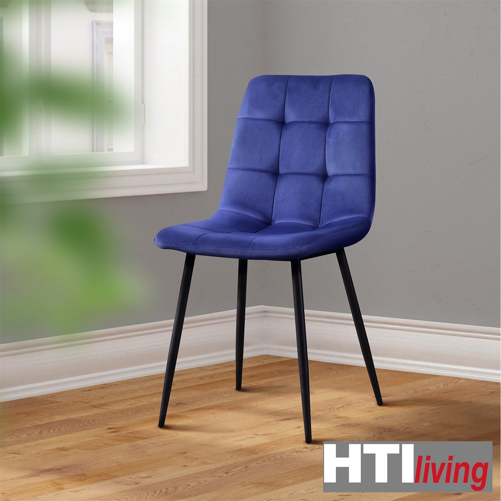 HTI-Living Stuhl Mesa Velvet Blau