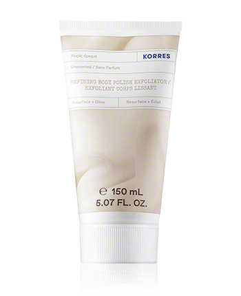 Korres Body Care Unscented Refining Body Polish Exfoliator 150ml