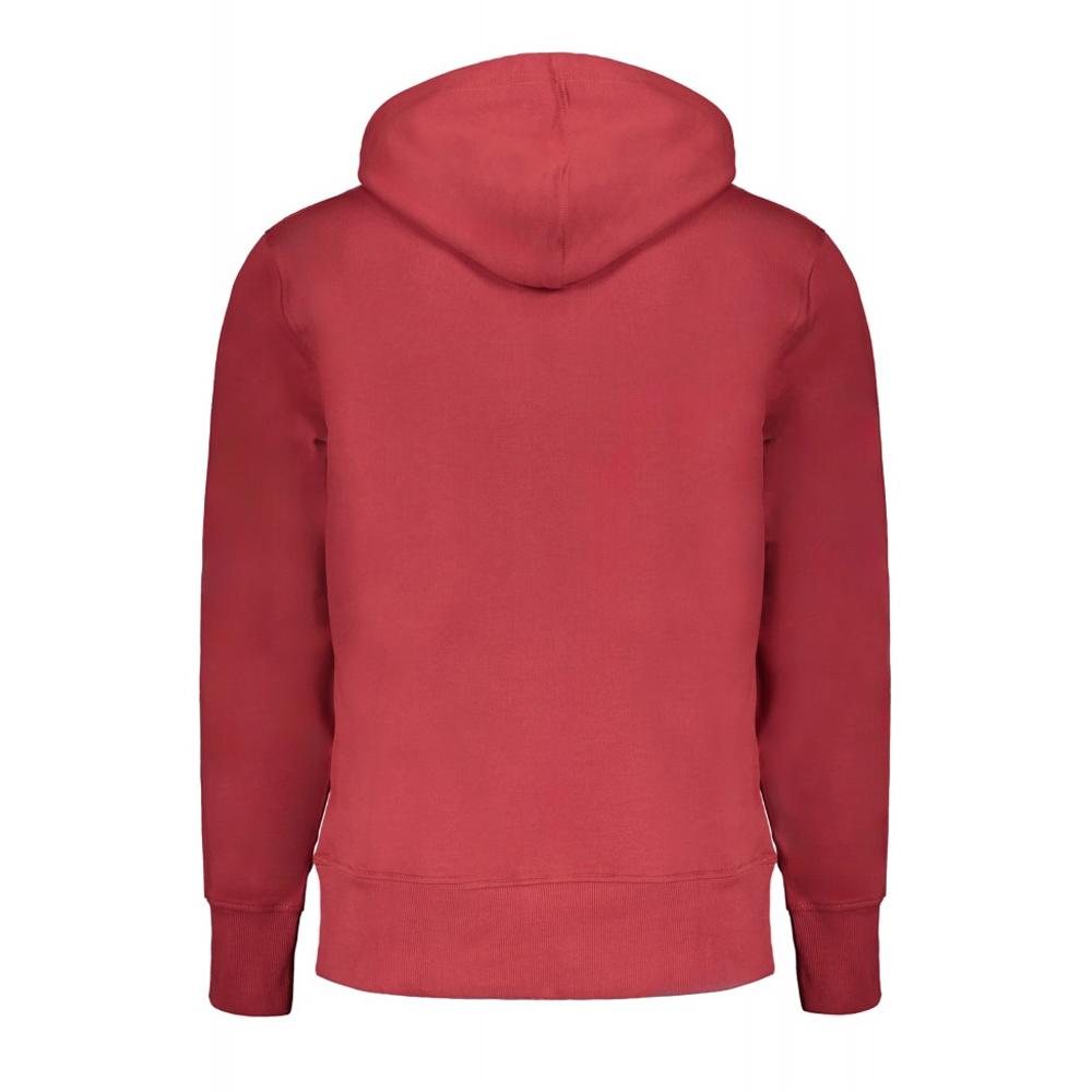 Calvin Klein Jeans Sweat à capuche Rouge Homme Calvin Klein Jeans Disrupted J30J325429