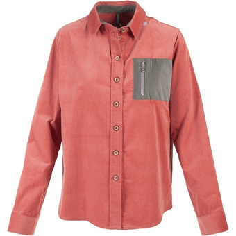 2964 Garmisch Fichtlberg KA Hemd Rot Damen