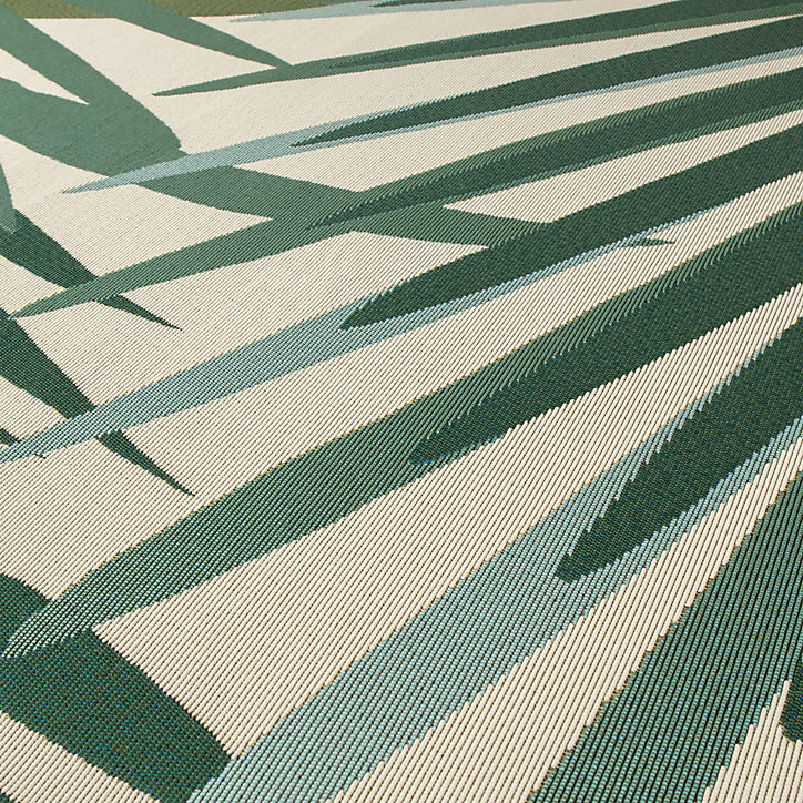 Tapis à motifs Makana vert L.200 x l.150cm