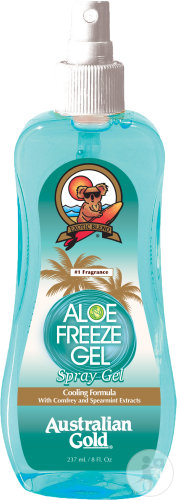 Australian Gold Aloe Freeze Gel Formule Rafraîchissante Spray Gel 237ml