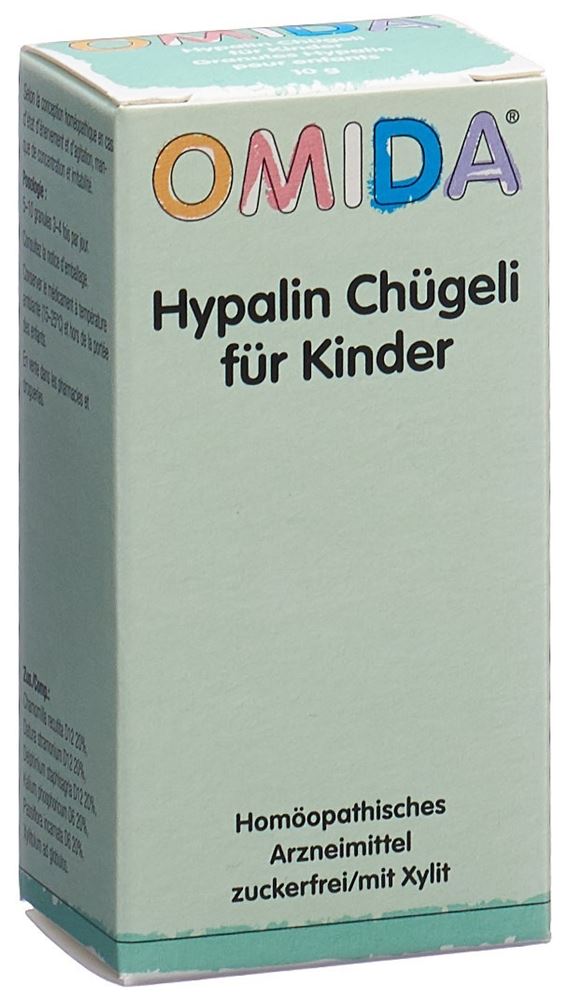 Omida Hypalin Chügeli<br>10 g, Flasche, Streukügelchen, für Kinder