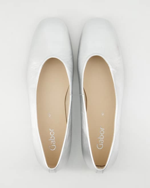 Gabor 64.140.61 Ballerinas in Silber