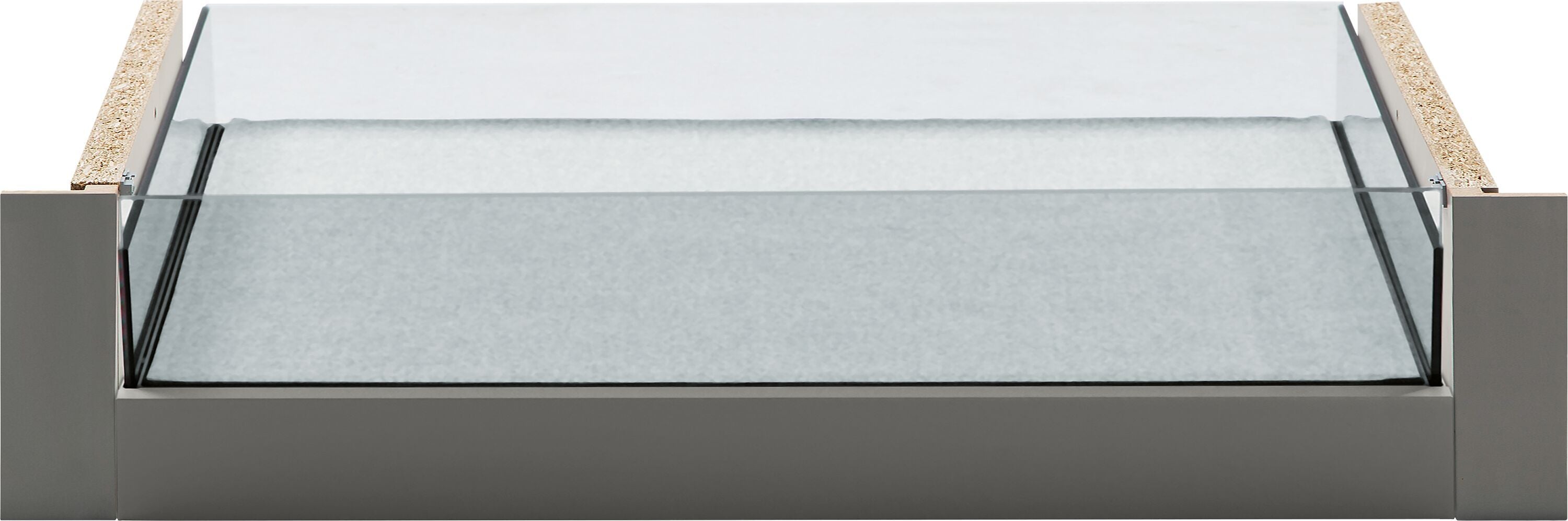 MODUL PLUS Innenschublade - Nougat / B: 84.0 cm x T: 52.0 cm x H: 6.0 cm