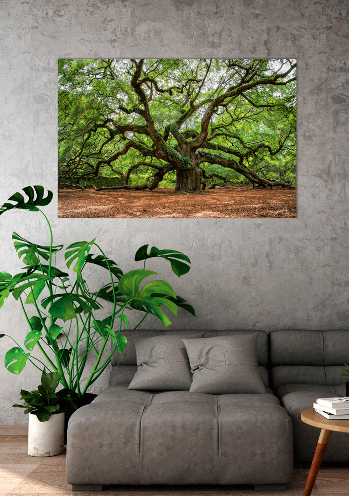 Akustikbild VERZWEIGTER BAUM 80x120cm, 7kg