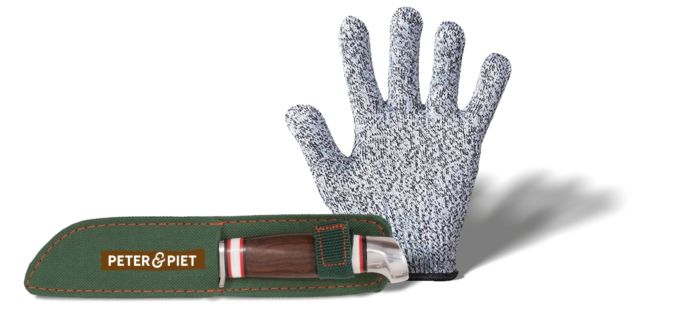 Peter & Piet – Schnitzmesser-Set für Kinder mit Schnitzhandschuh