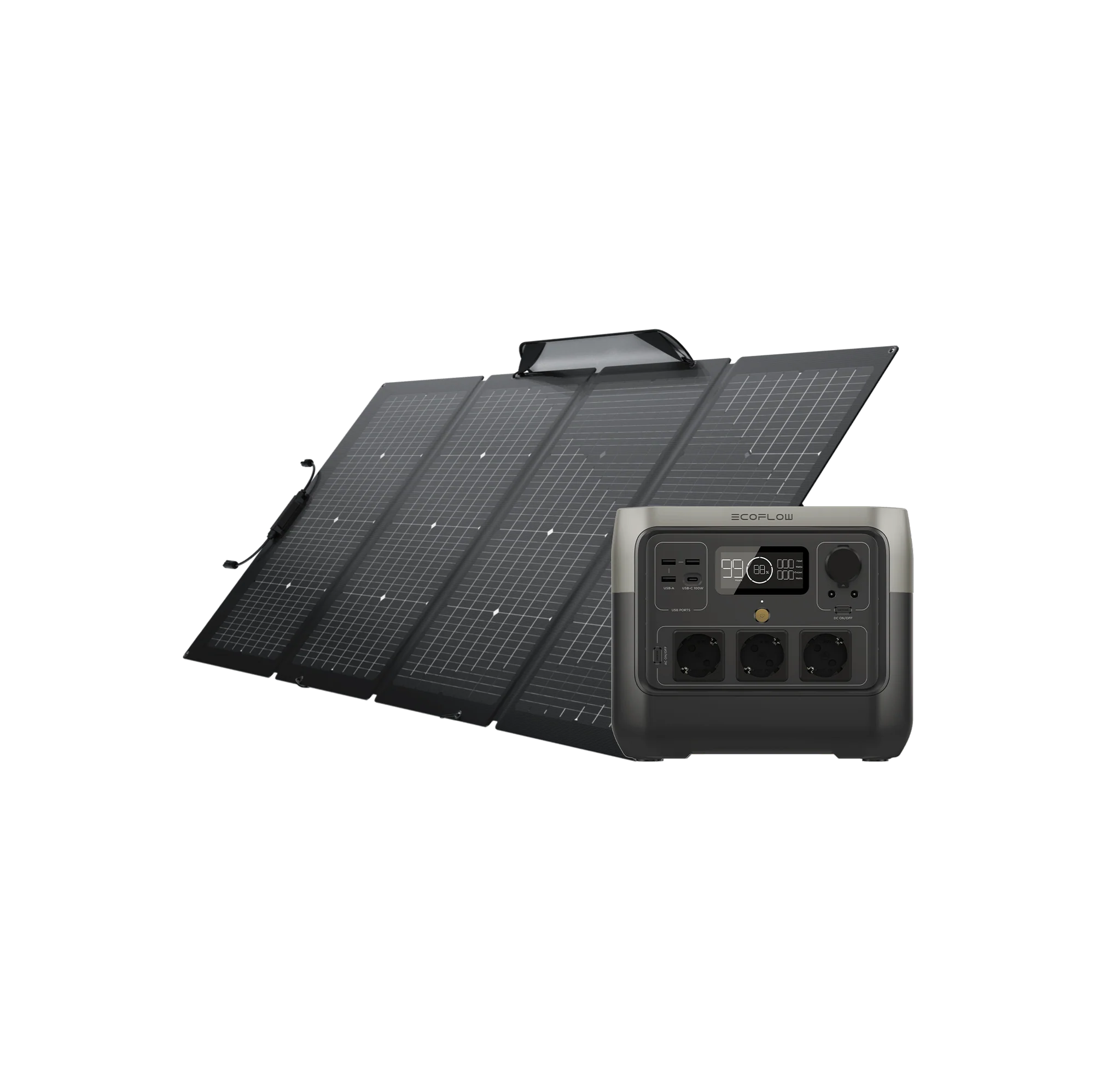 EcoFlow RIVER 2 Pro Solargenerator (PV220W)