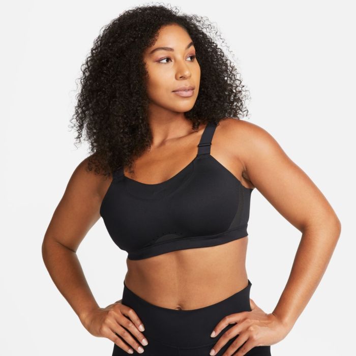 Nike Dame BH Dri-FIT Alpha High Support Bra Sort