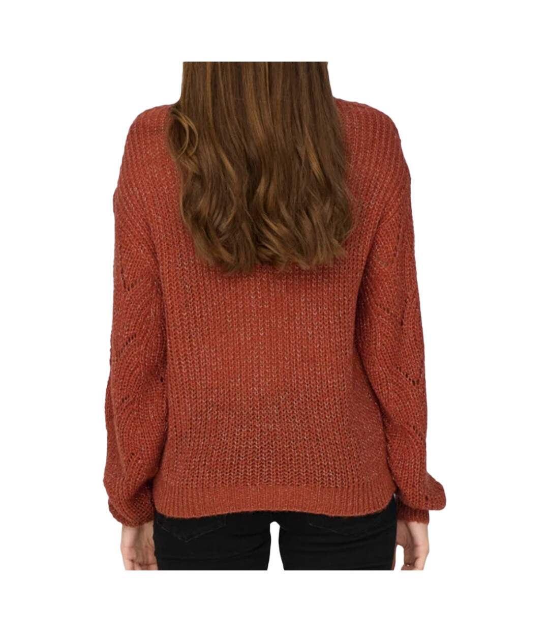 Pull Orange Femme JDY Adut
