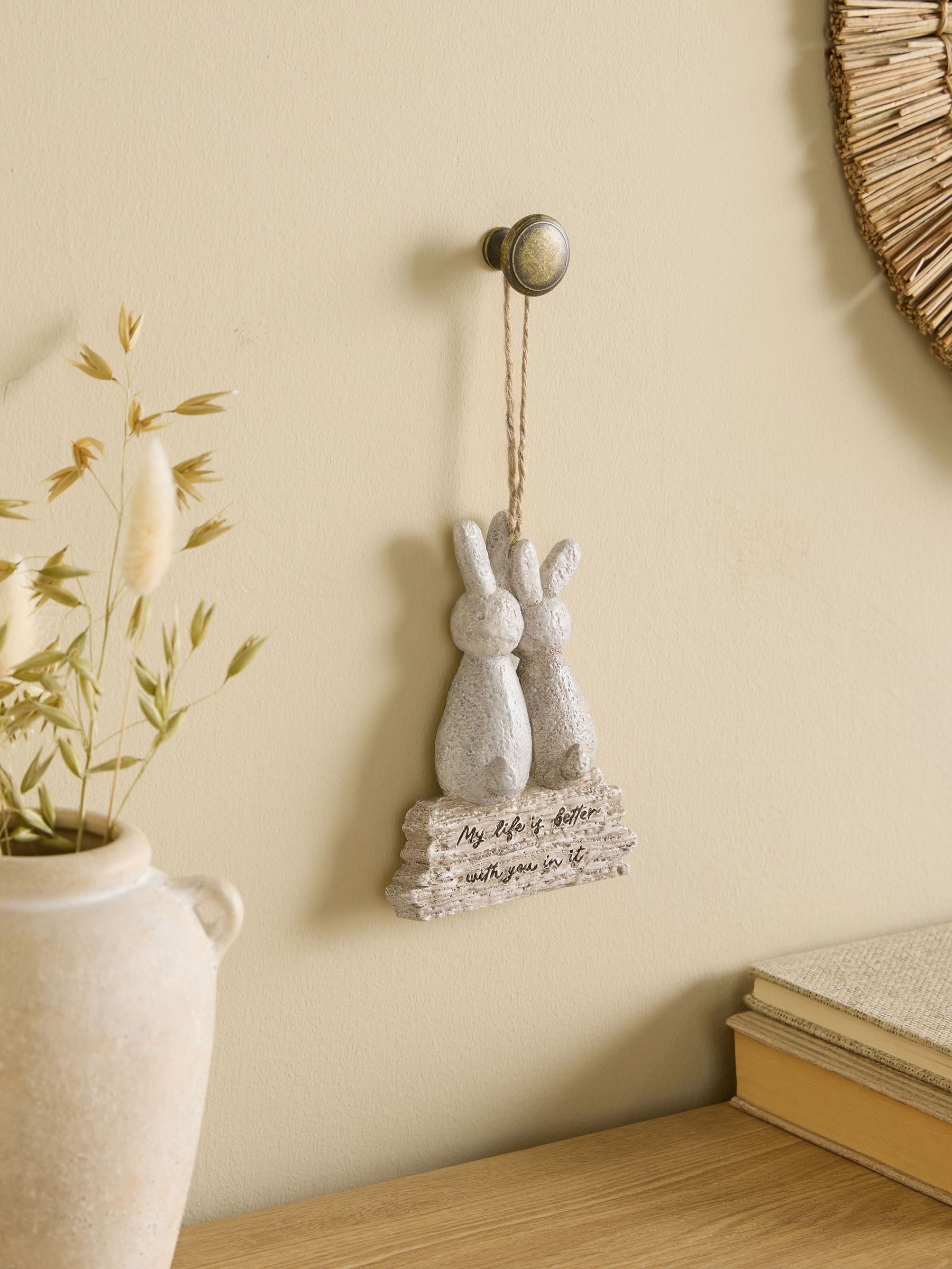 Bunnies Life Is Better Hanging Decoration