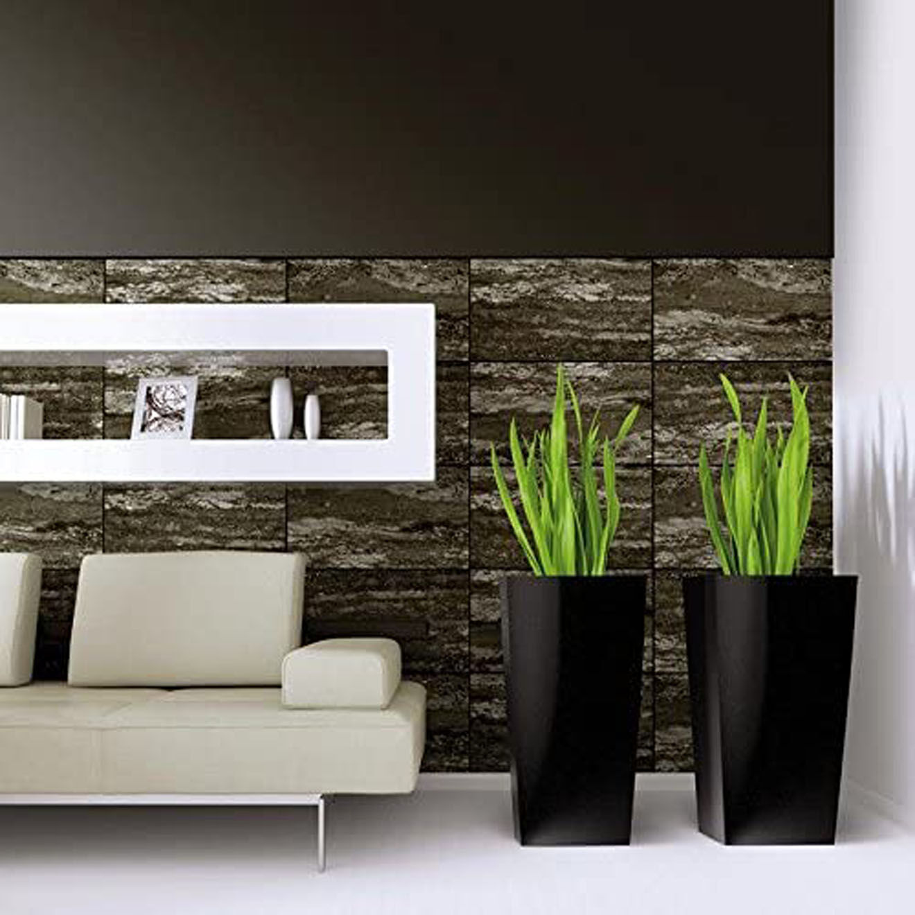 Prosperplast Pot 91.5L anthracite - 40x40x75  cm