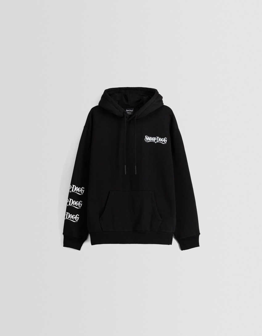 Moletom oversized com estampa do Snoop Dogg