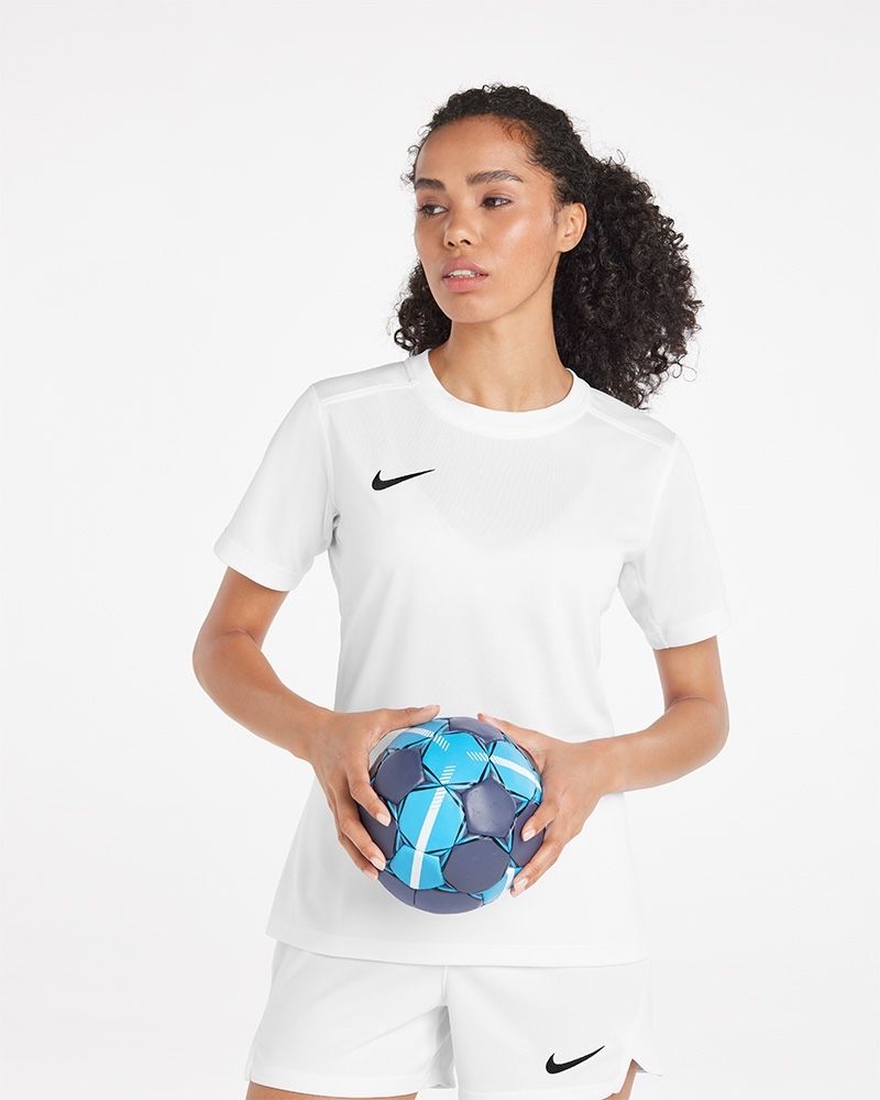 Maillot de hand Nike Team Court Blanc pour femme