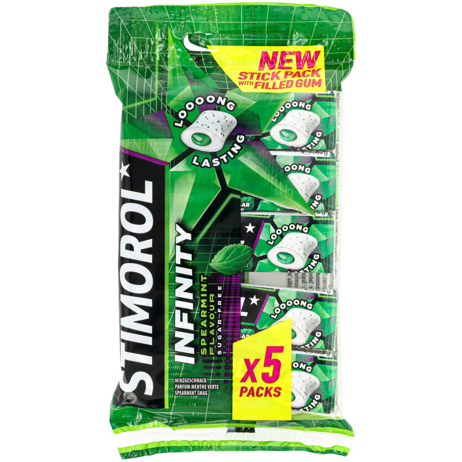 Stimorol Infinity Spearmint 5x17.6g (88g)