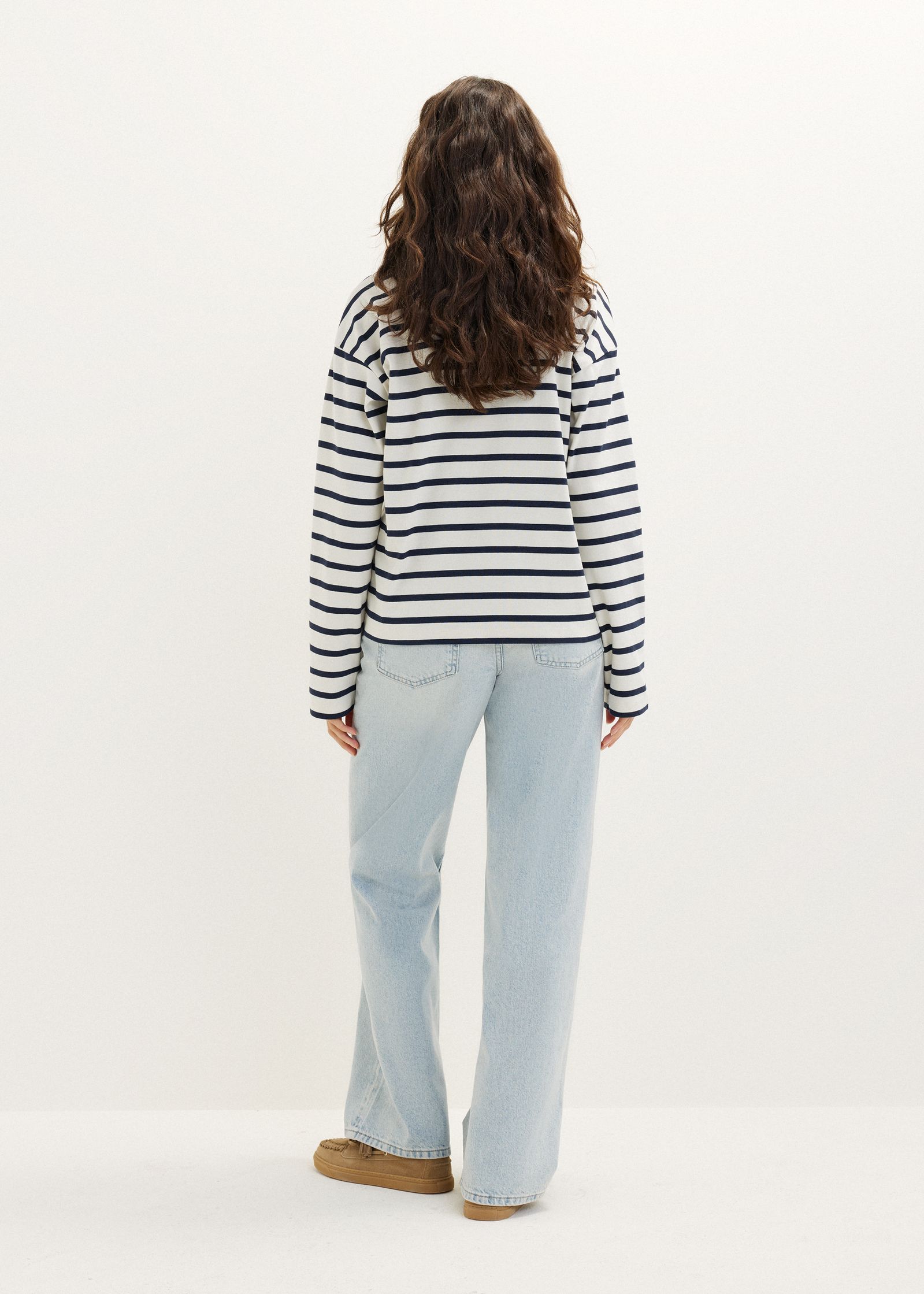 Gestreepte longsleeve