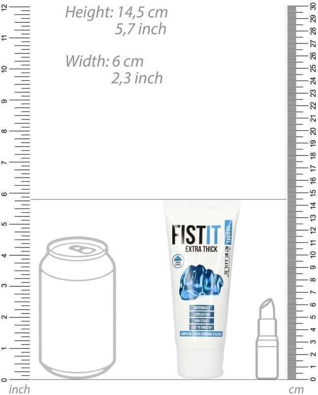 Fistit – Extra Dik Glijmiddel – 100 ml