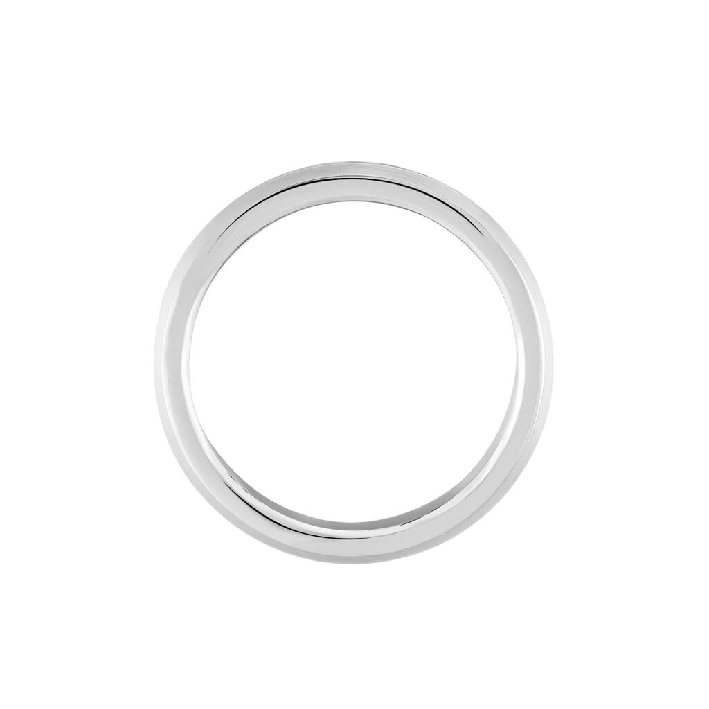 Bague Sam Acier Blanc