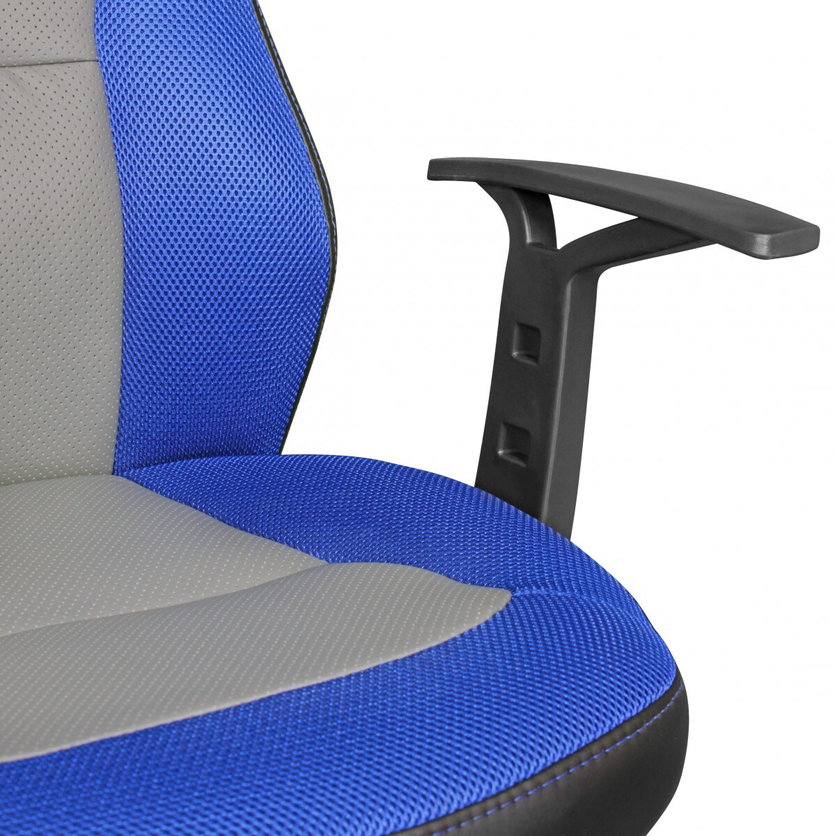 KADIMA DESIGN Kinderdrehstuhl FAST, ergonomisch, höhenverstellbar, Racing-Design, Mesh- und Kunstlederbezug