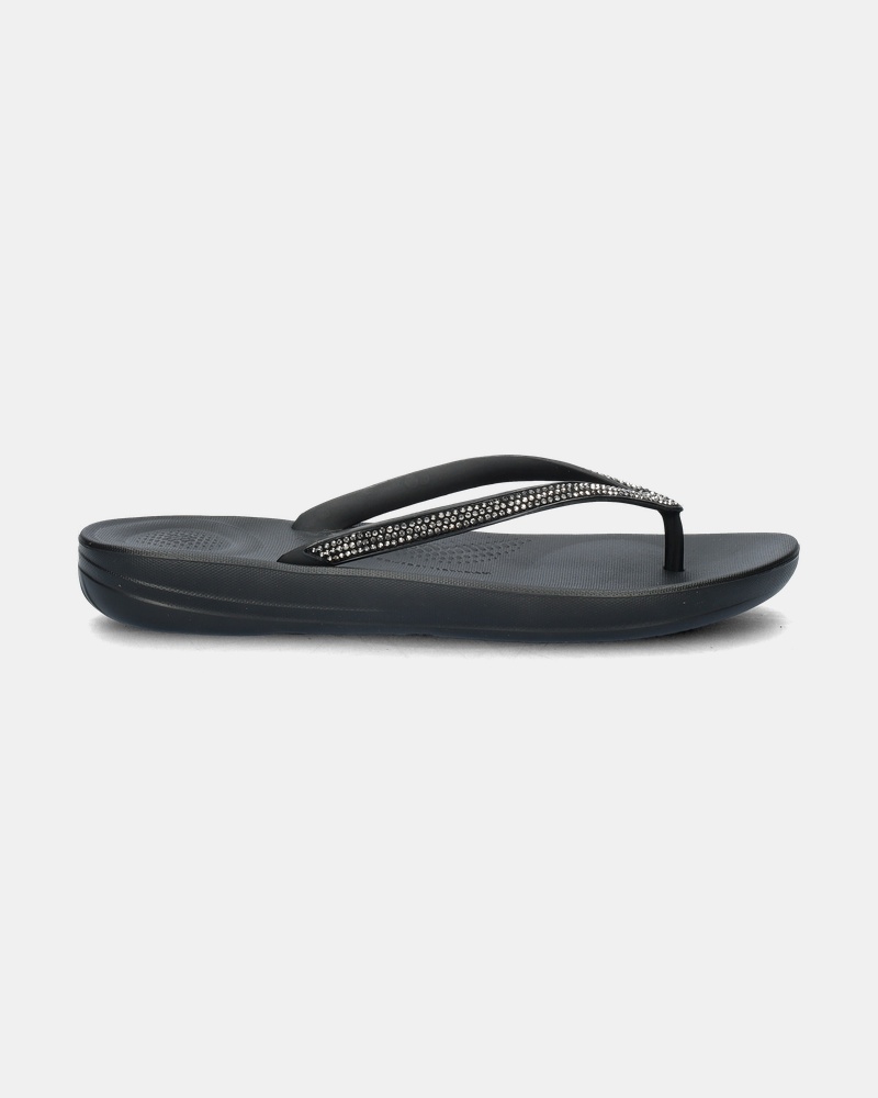 Fitflop Iqushion Sparkle Slippers  - zwart