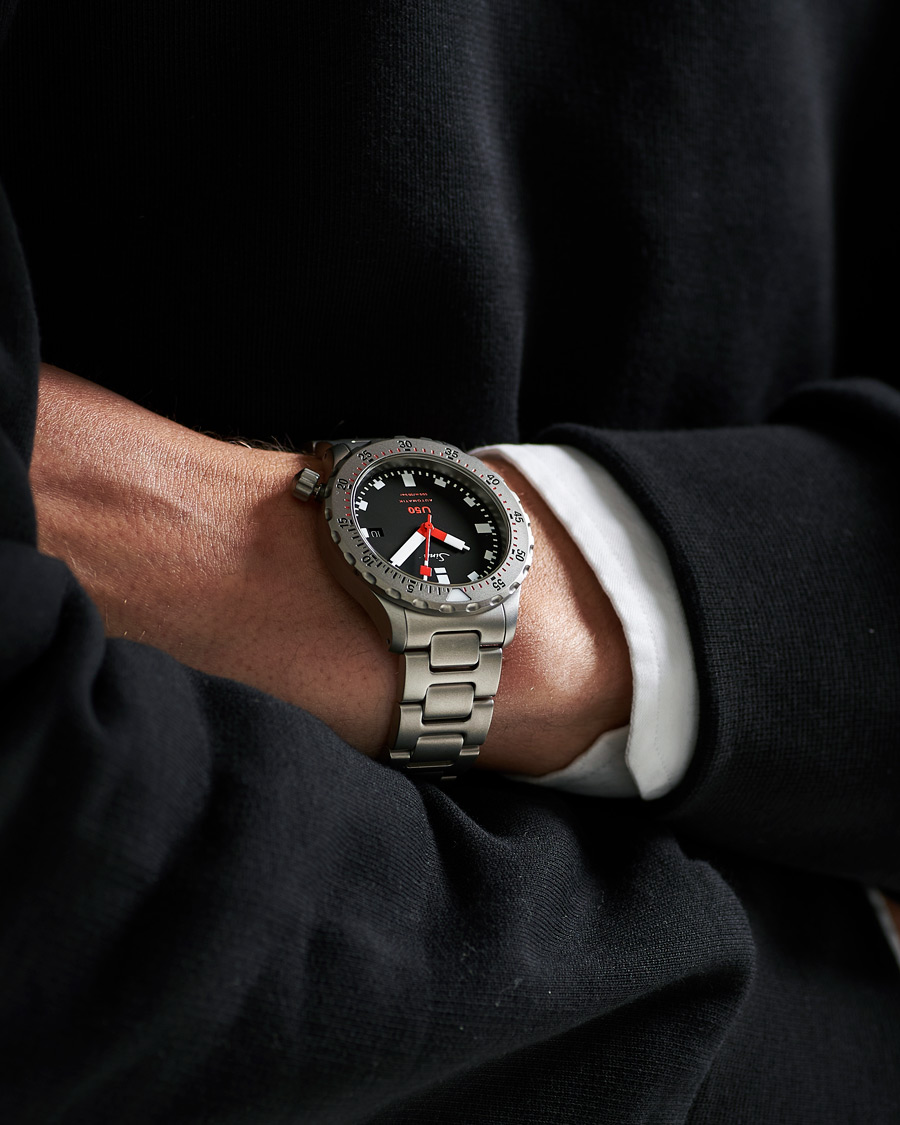 Sinn U50 Diving Watch 41mm Black Dial