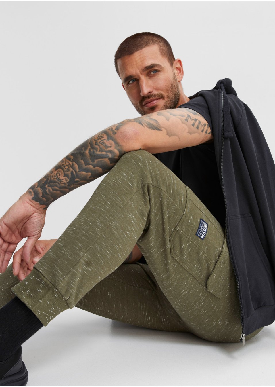 Pantalon de jogging avec poches cargo