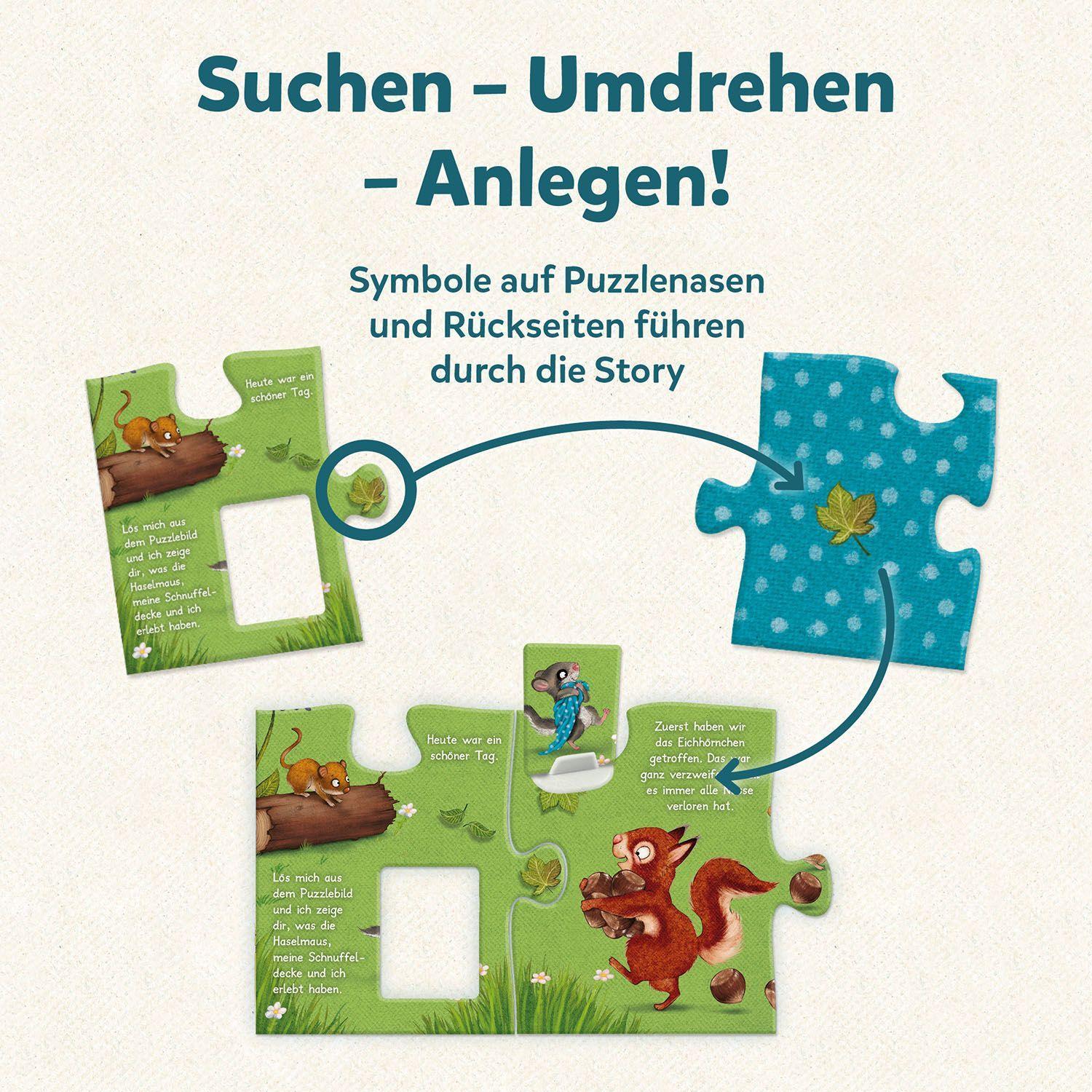 Story-Puzzle DER KLEINE SIEBENSCHLÄFER 15-teilig